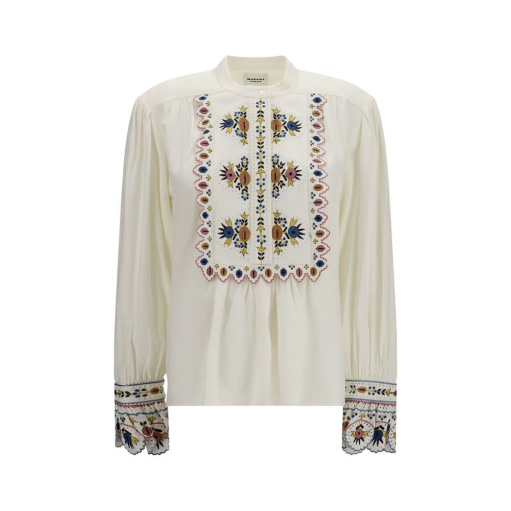 Marant Etoile Women Monique Embroidered Top
